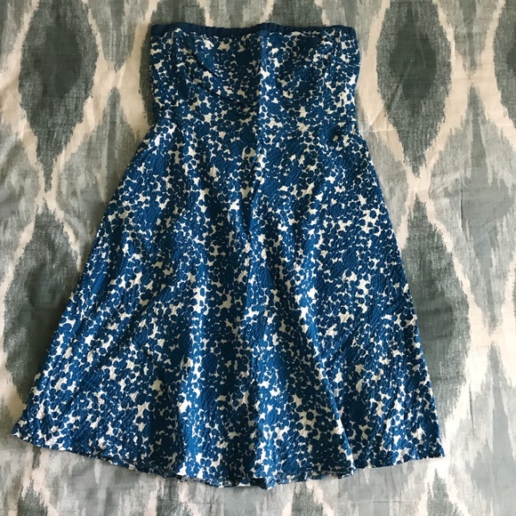 J. Crew Dresses & Skirts - J. Crew Blue Printed Sundress